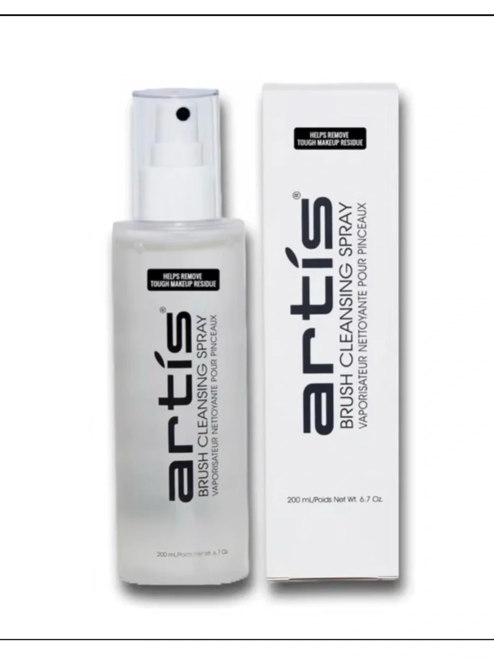 Artis Brush Cleanser- Clear Bottle